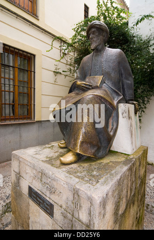 Ramban Statue, Moses Maimonides, Mosheh Ben Maimon Stockfoto