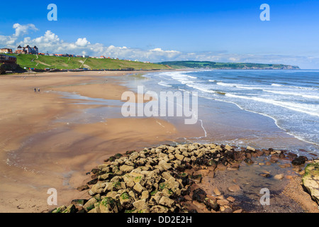 Strand bei Whitby Sands North Yorkshire England UK Europe Stockfoto
