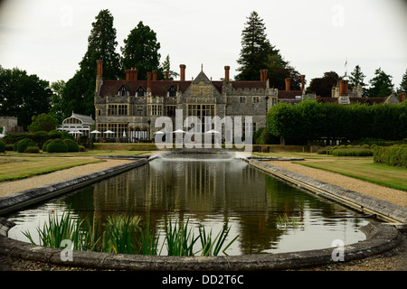 Hotel Herrenhaus Rhinefield Startseite stattliche historische Unterkunft ausgefallene alte Geschichte Stockfoto