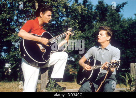 EVERLY BROTHERS uns vocal Duo über 1960 mit Don auf der linken Seite und Phil. Foto Jack Stager Stockfoto