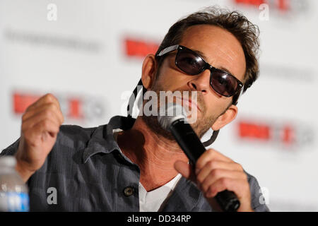 Toronto, Kanada. 23. August 2013. Luke Perry Auftritt bei der 2013 Fan Expo Canada in Toronto Metro Convention Centre. Bildnachweis: EXImages/Alamy Live-Nachrichten Stockfoto