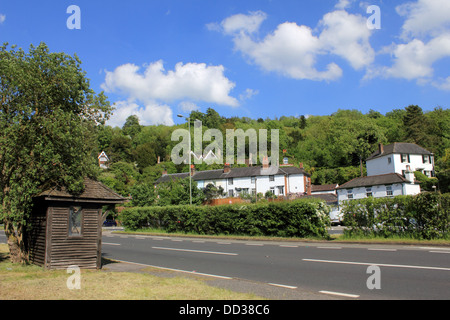 Das Dorf Mickleham zwischen Dorking und Leatherhead, Surrey, England UK Stockfoto