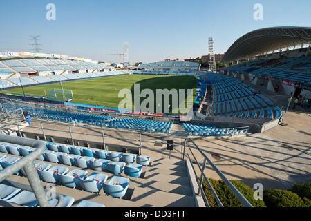 Estadio Coliseum Alfonso Perez, 23. August 2013 - Fußball / Fußball: ein Überblick über die Coliseun Alfonso Perez Stadium während der spanischen Primera Division "Liga BBVA (Espanola)" match zwischen Getafe C.F. 2-2 Almeria Coliseun Alfonso Perez Stadium in Getafe, Spanien, (Foto: Enrico Calderoni/AFLO SPORT) [0391] Stockfoto