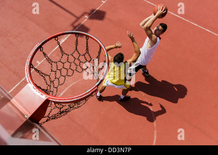 Basketball-Spieler Stockfoto