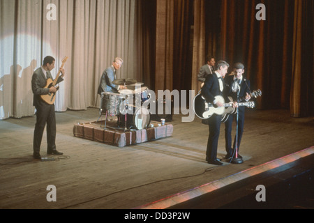 EVERLY BROTHERS uns vocal Duo über 1962 Stockfoto