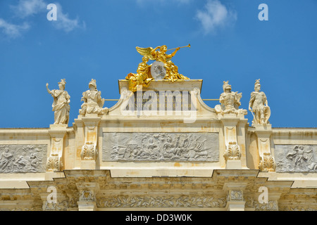 Triumphbogen in Nancy gebaut um zu Ehren König Louis XV ist in die Liste des Weltkulturerbes der UNESCO seit 1983 Stockfoto