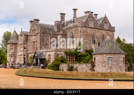 Palast-Haus in Beaulieu in Beaulieu, Hampshire, England, Großbritannien, Uk Stockfoto