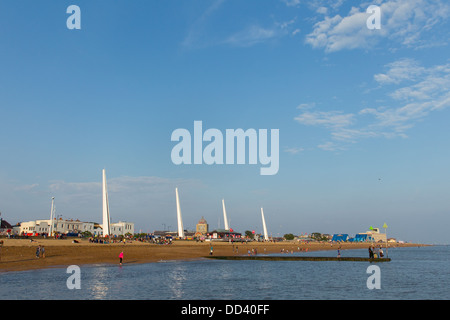 JUBILEE STRAND, SOUTHEND-ON-SEA, ESSEX, UK Stockfoto