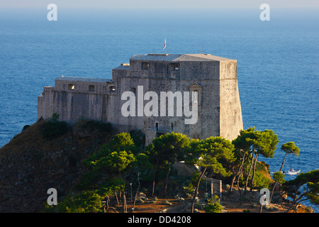 Dubrovnik, Festung Lovrijenac Stockfoto