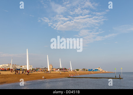 JUBILEE STRAND, SOUTHEND-ON-SEA, ESSEX, UK Stockfoto