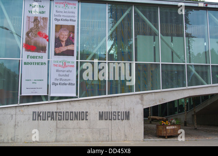 Okkupationsmuseum außen zentrale Tallinn Estland baltischen Staaten Europas Stockfoto