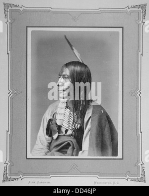 Böse Bear-Ma-To-Tzin-Tzi-Tzah. Brule Sioux, 1872--518984 Stockfoto