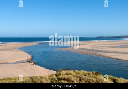 Porthkidney Sands in der Nähe von lelant in Cornwall, UK. Stockfoto
