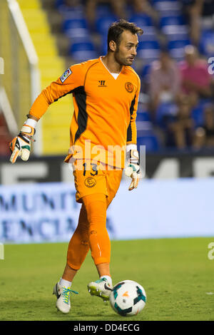 Beto (Sevilla), 25. August 2013 - Fußball / Fußball: spanische Primera Division "Liga BBVA (Espanola)" match zwischen Levante 0-0 Sevilla im Estadio Ciudad de Valencia in Valencia, Spanien. (Foto von Enrico Calderoni/AFLO SPORT) Stockfoto