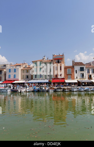 Hafen, Cassis, Provence-Alpes-Cote d ' Azur, Frankreich Stockfoto