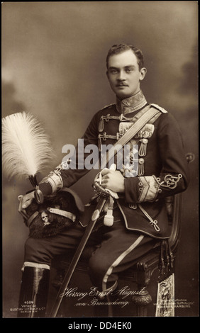 AK Herzog Ernst August von Braunschweig-Lüneburg, Liersch 4584; Stockfoto