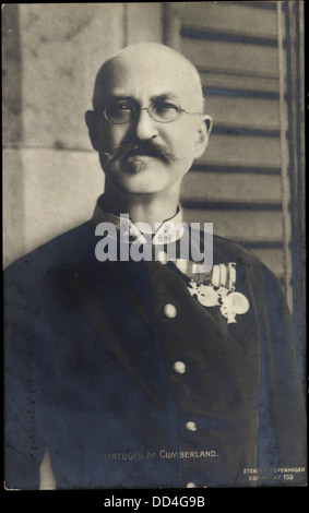 AK Herzog Ernst August von Hannover Und von Cumberland; Stockfoto