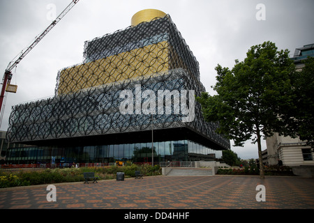 Neue Birmingham Central Library am fast Abschlussstatus Stockfoto