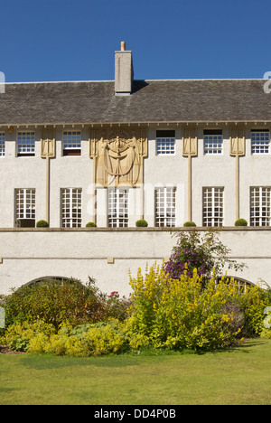 Haus für eine Art Lover, basierend auf einem Design von schottischen Architekten Charles Rennie Mackintosh, Bellahouston Park, Glasgow, Schottland Stockfoto