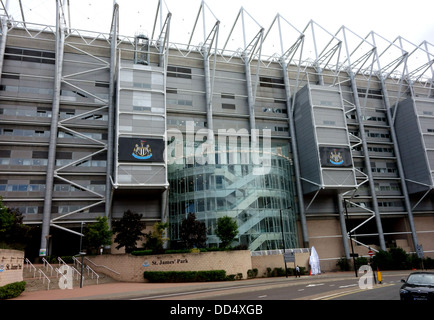 St James' Park, Heimstadion von Newcastle United Football club Stockfoto