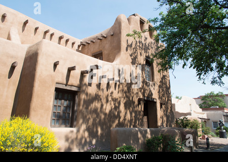 Das Museum of Art in Santa Fe, New Mexico. Stockfoto
