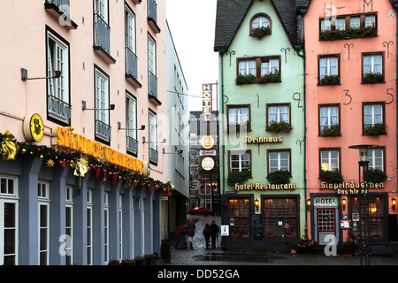 Reich verzierte Gebäude im Bereich zwischen der Stadt Köln, Nordrhein-Westfalen, Deutschland, Europa Stockfoto