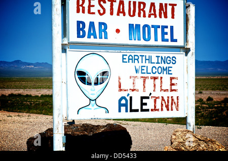 Nähe Rachel Nevada 2012, Extraterrestrial Highway Stockfoto