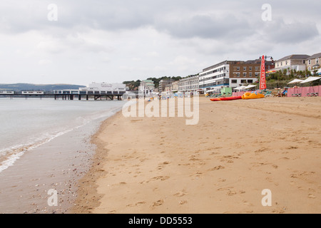 Sandown Beach Isle Of Wight, Hampshire, England, Vereinigtes Königreich. Stockfoto