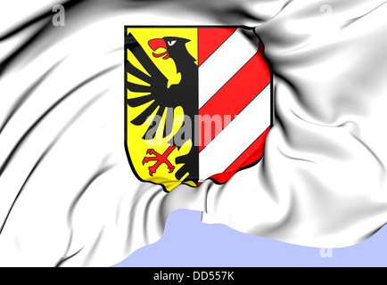 Altdorf Wappen in der Schweiz. Hautnah. Stockfoto