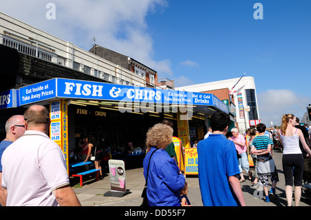 Skegness,Lincolnshire.East Küste Badeort. Stockfoto