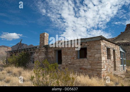 Homer Wilson Ranch, Big Bend National Park, Texas, USA. Stockfoto