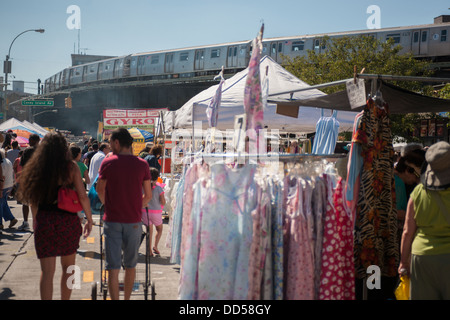 Brighton Beach Jubiläum im Stadtteil Brighton Beach von Brooklyn in New York Stockfoto