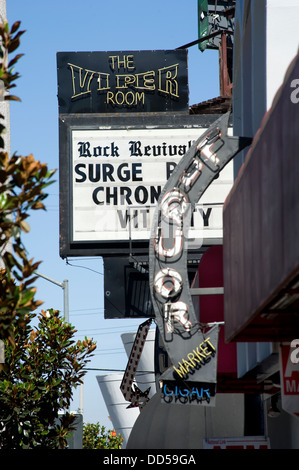 Viper Room auf dem Sunset Strip Stockfoto