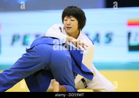 Rio De Janeiro, Brasilien. 26. August 2013. Haruna Asami (JPN), 26. August 2013 - Judo: 2013 Judo World Championships Rio de Janeiro Frauen-48 kg in Maracanazinho Arena, Rio De Janeiro, Brasilien. Bildnachweis: YUTAKA/AFLO SPORT/Alamy Live-Nachrichten Stockfoto