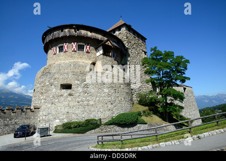 Schloss Vaduz, Vaduz, Liechtenstein, Europa Stockfoto