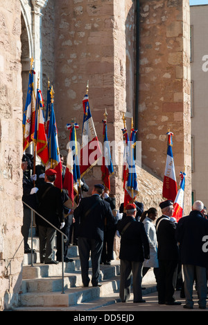 Kriegsveteranen im st. Laurent Kirche, Marseille, Bouches de Rhone, Provence-alpes-côte d'Azur, Frankreich, Europa Stockfoto