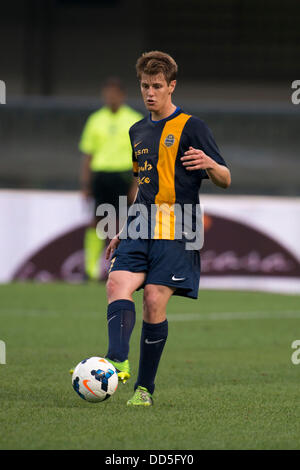 Michelangelo Albertazzi (Hellas Verona), 24. August 2013 - Fußball / Fußball: italienische "Serie A" match zwischen Hellas Verona FC 2: 1-AC Milan im Stadio Marc'Antonio Bentegodi in Verona, Italien. (Foto von Maurizio Borsari/AFLO) Stockfoto