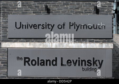 Die Roland Levinsky Gebäude an Universität von Plymouth, Plymouth, Devon. Stockfoto