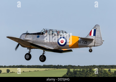 North American Harvard - veteran RAF-Trainingsflugzeug Stockfoto