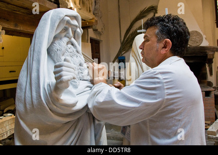 Italien, Toskana, Florenz, "La Bottega del Restauro" Santa Maria del Fiore Stockfoto