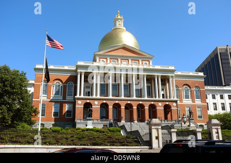 Massachusetts State House, Beacon Street, Boston, USA Stockfoto