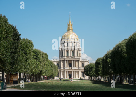 Die Kirche von Les Invalides, Paris, Frankreich. Stockfoto