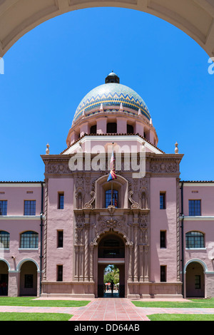 Das historische Pima County Courthouse in der Innenstadt von Tucson, Arizona, USA Stockfoto