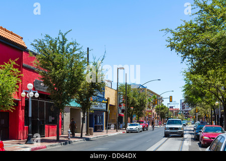 W Congress Street in der Innenstadt von Tucson, Arizona, USA Stockfoto