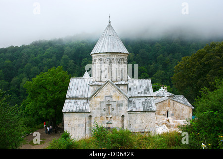 Das 13. Jahrhundert Haghartsin Kloster in Armenien. Stockfoto