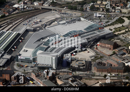 Luftaufnahme von St. Stephens Einkaufszentrum in Hull Stockfoto