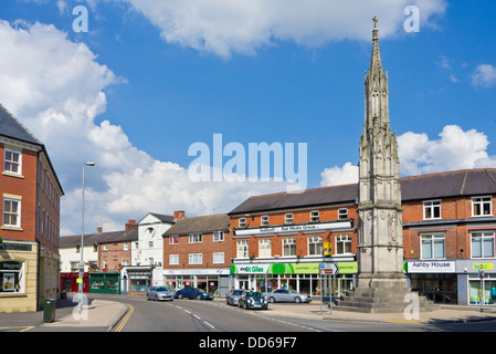 Ashby de la Zouch The Loudoun Monument oder Queen Eleanor Cross Ashby de la Zouch North West Leicestershire England UK GB EU Europa Stockfoto