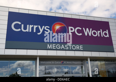 Currys PC Welt Megastore Ladenfront Stockfoto