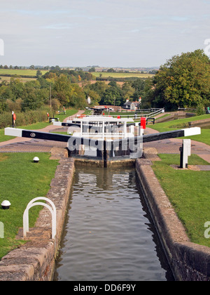 Foxton Schlösser in der Nähe von Market Harborough Stockfoto