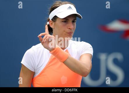 New York, NY, USA. 27. August 2013. 27.08.2013 New York. US 2013 USTA Billie Jean King National Tennis Center Flushing Meadows New York Bild öffnen zeigt Andrea Petkovic Ger Credit: Action Plus Sport Bilder/Alamy Live News Stockfoto